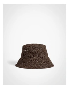 Aspen Bucket Hat in Espresso