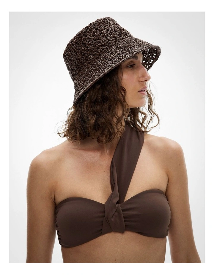 Aspen Bucket Hat in Espresso image 2