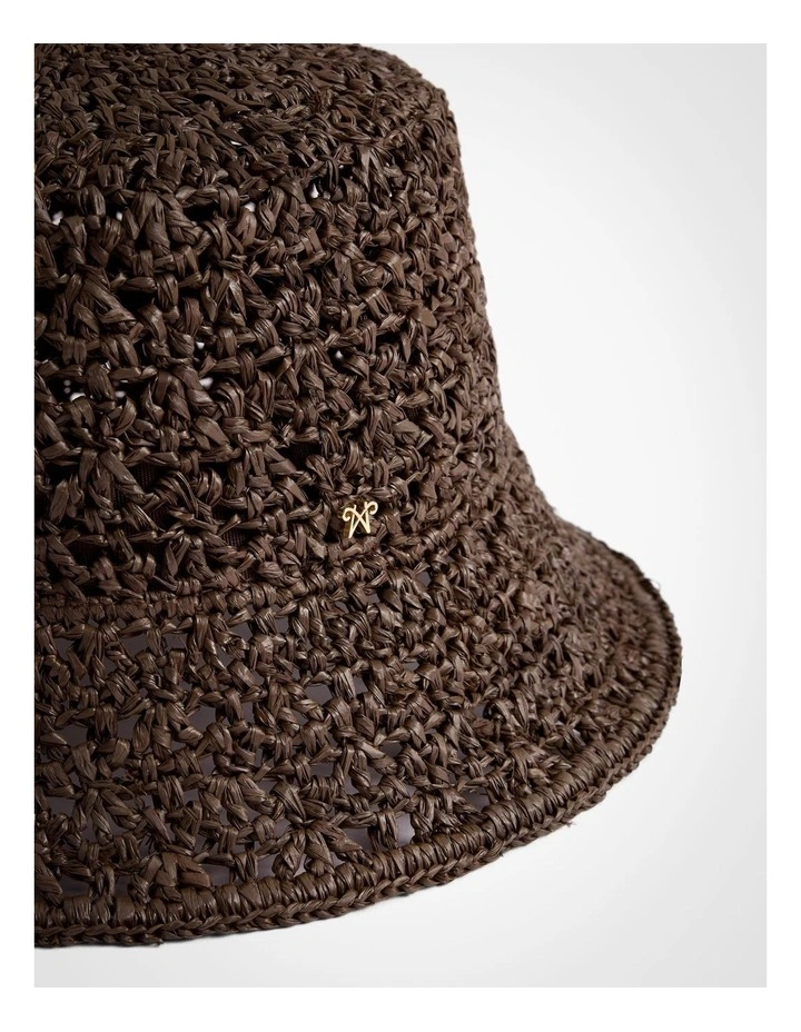 Aspen Bucket Hat in Espresso image 3