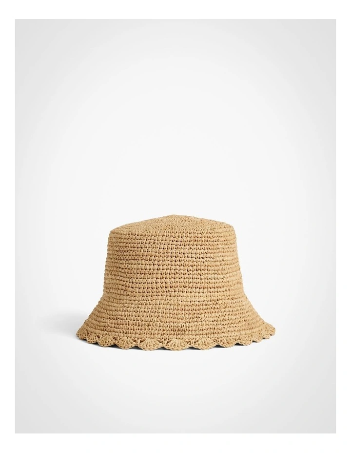 Mia Bucket Hat in Natural image 1