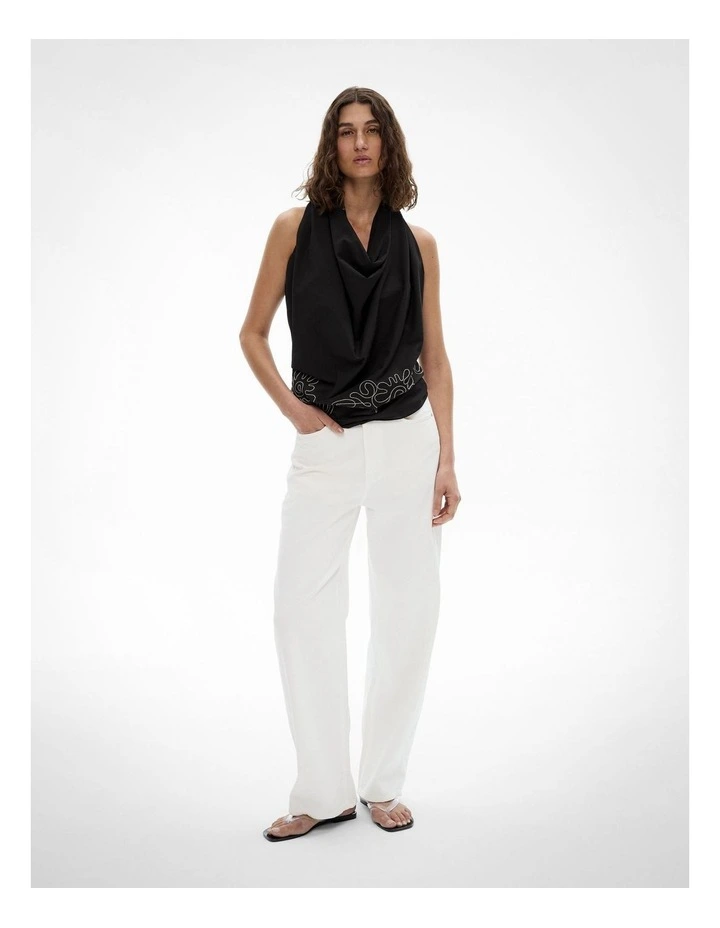 Cove Sarong in Black image 6