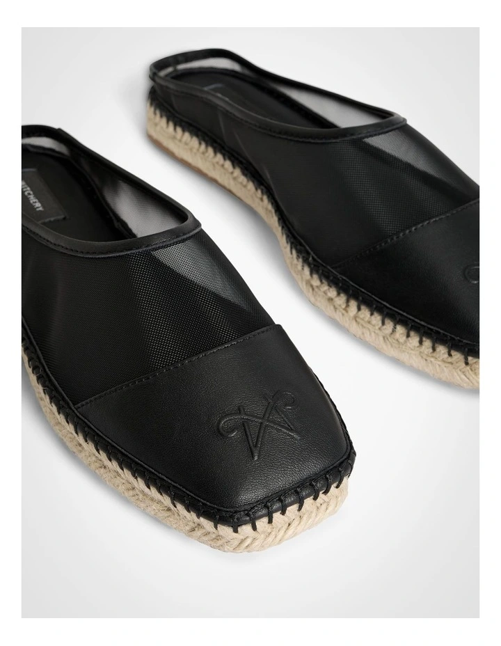 Rio Espadrilles in Black image 4