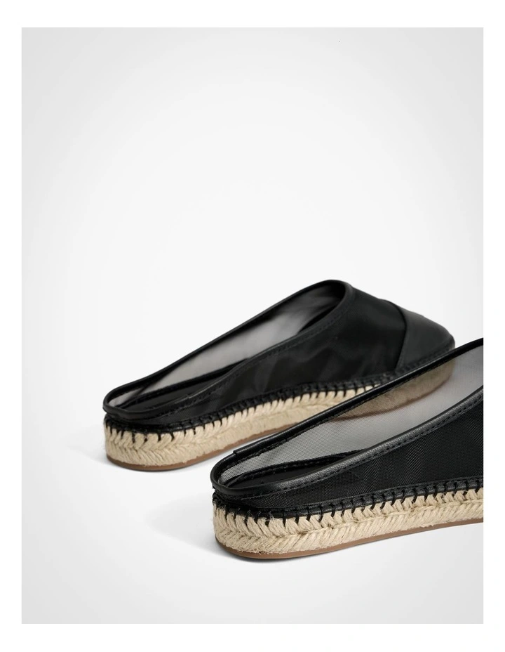 Rio Espadrilles in Black image 5