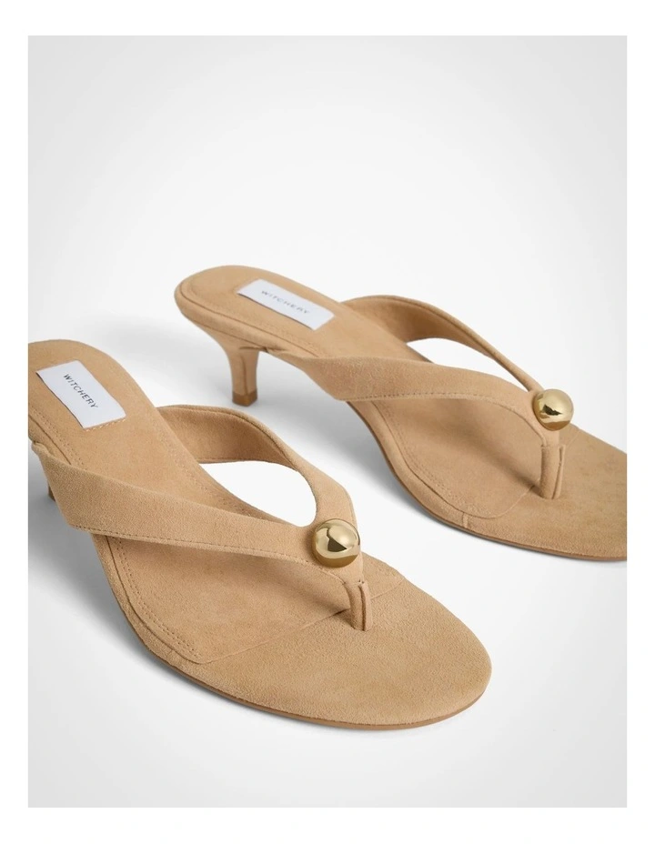 Nina Heels in Camel image 4