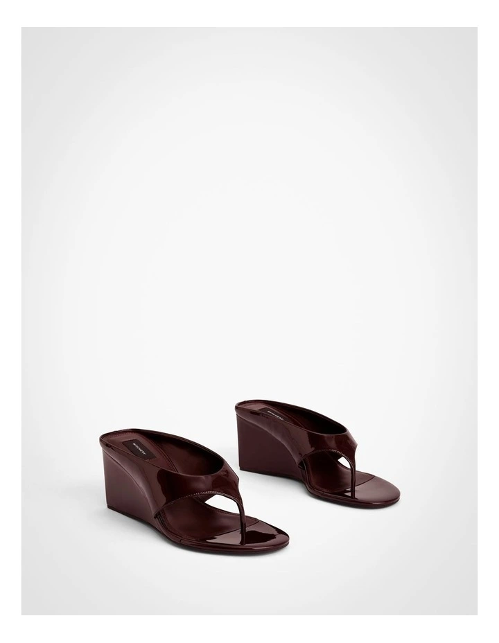 Leni Wedge Heels in Fig image 3