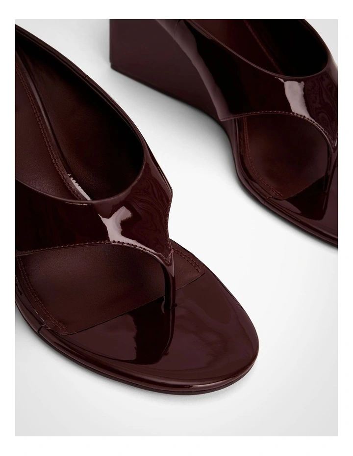 Leni Wedge Heels in Fig image 4