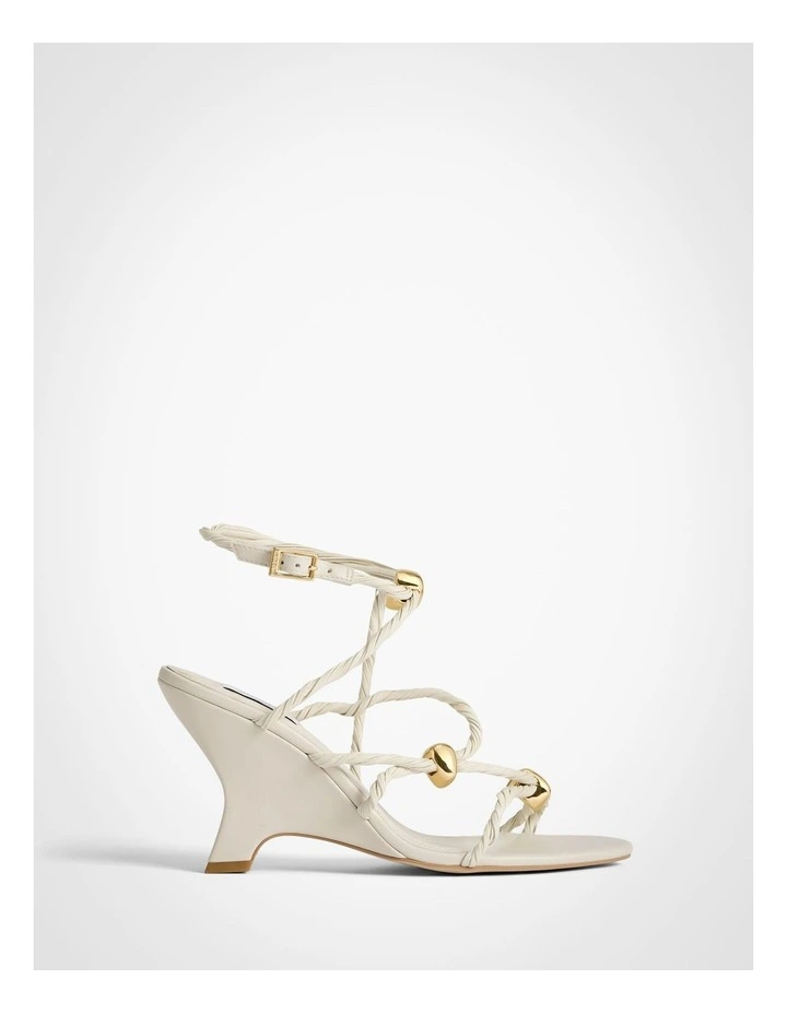 Rumi Wedge Heels in Chalk image 1