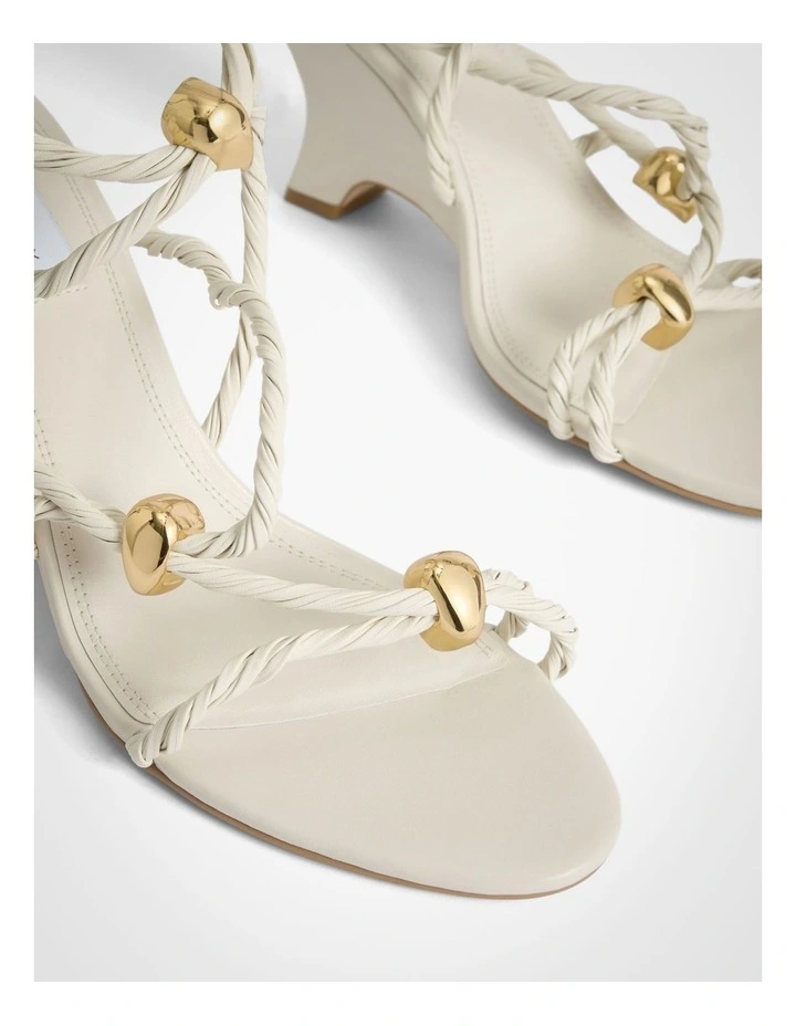 Rumi Wedge Heels in Chalk image 4