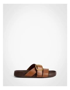 Ayla Sandals in Cognac