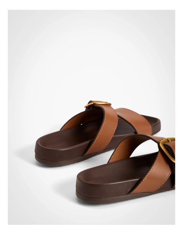 Ayla Sandals in Cognac image 5