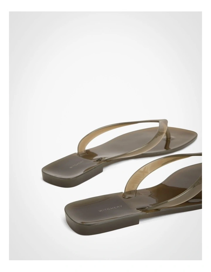 Gracie Jelly Slides in Sage image 5