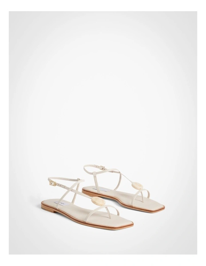 Magda Sandals in Chalk image 3