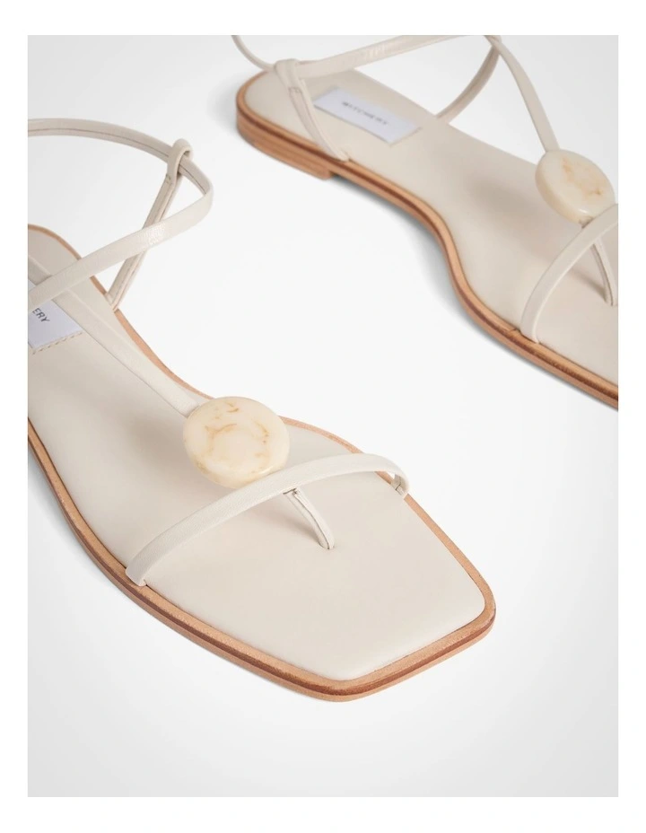 Magda Sandals in Chalk image 4