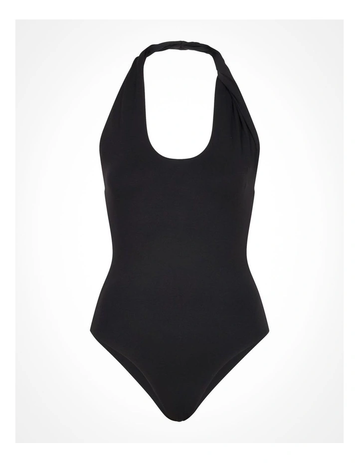 Twist One Piece in Black image 5