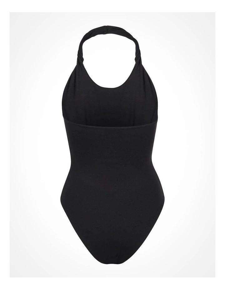 Twist One Piece in Black image 6