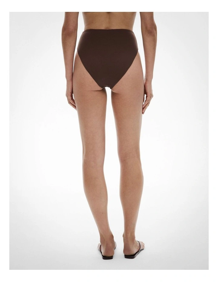 Twist Bikini Bottom in Cocoa image 4