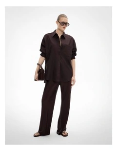 Clean Bias Pants in Espresso