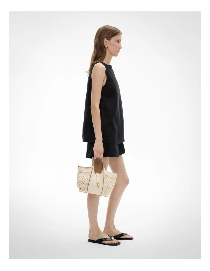 Button Side Top in Black image 2