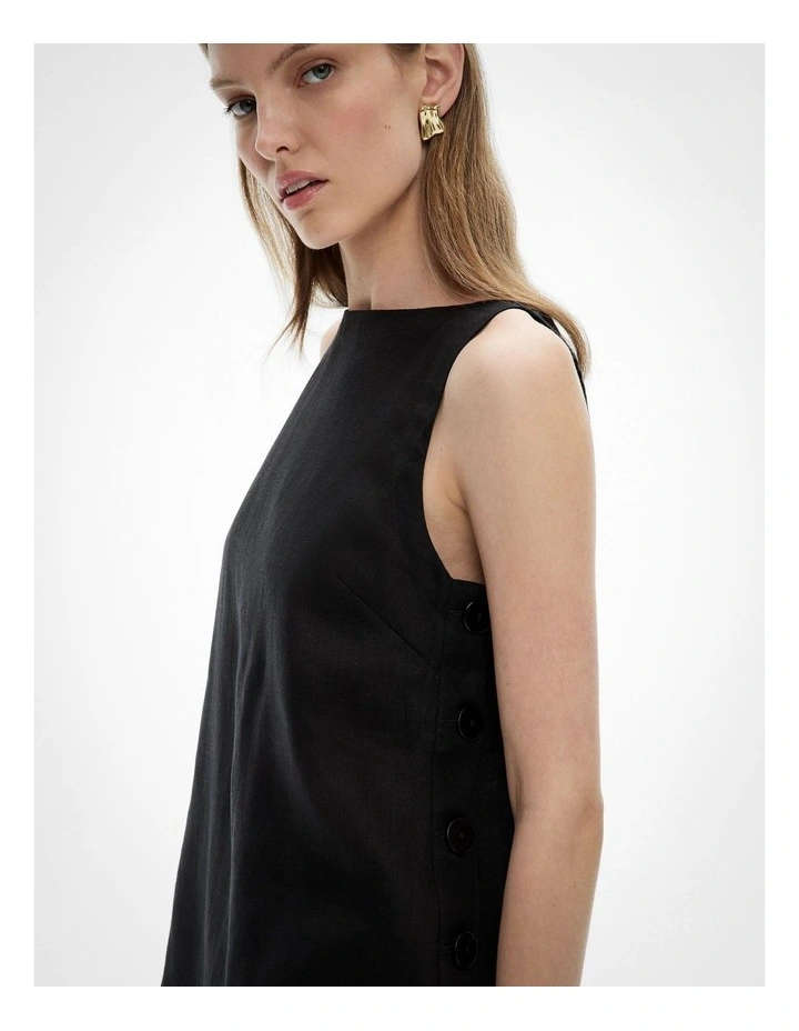 Button Side Top in Black image 3