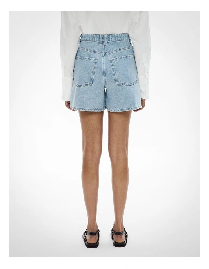 Classic Denim Shorts in Vintage Wash Denim image 5