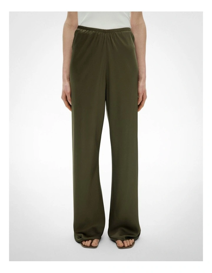 Bias Pull On Pant in Sage image 3