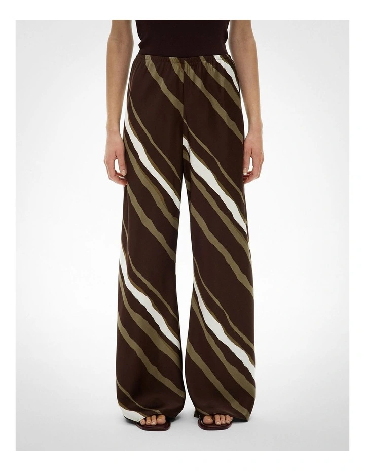 Bias Pull On Pant in Multi Stripe image 2