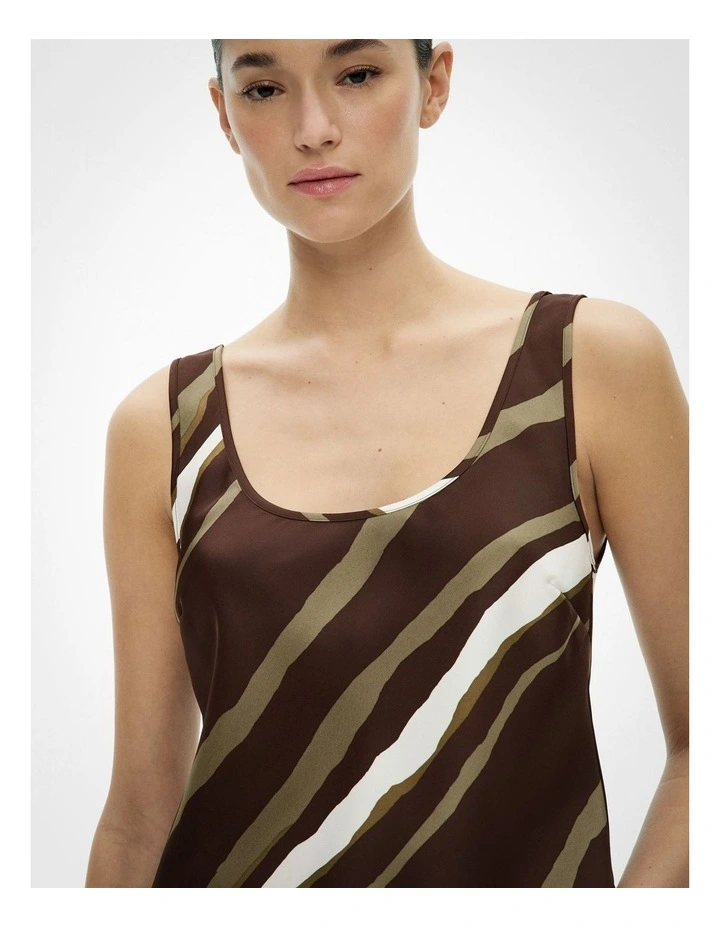 Asym Scoop Tank in Multi Stripe image 3