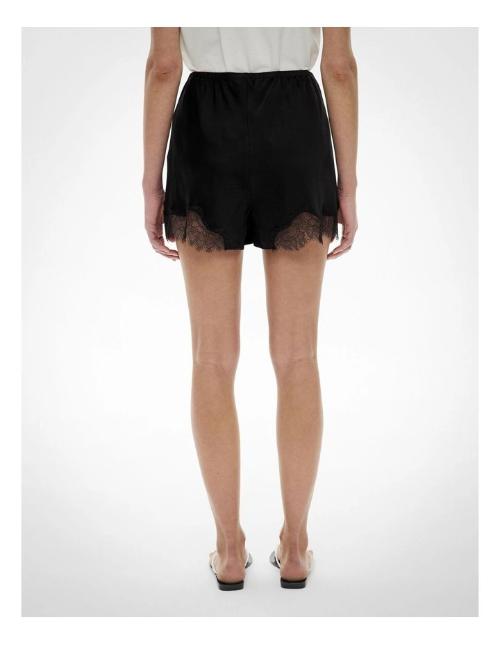 Lace Shorts in Black image 6