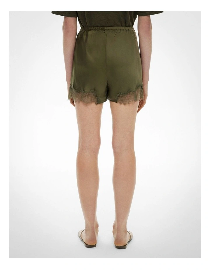 Lace Shorts in Sage image 4