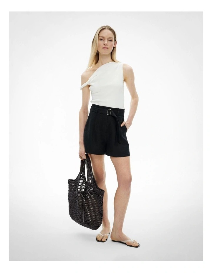 Twist Asymmetric Top in Fresh White image 2