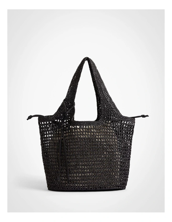 Lisa Tote Bag in Black image 1