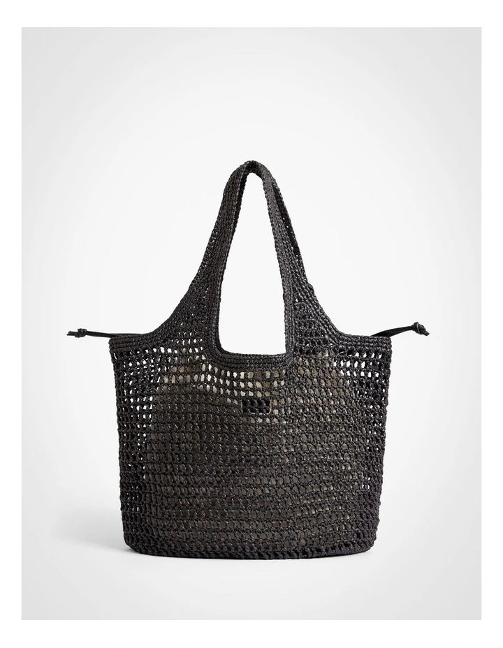 Lisa Tote Bag in Black image 5
