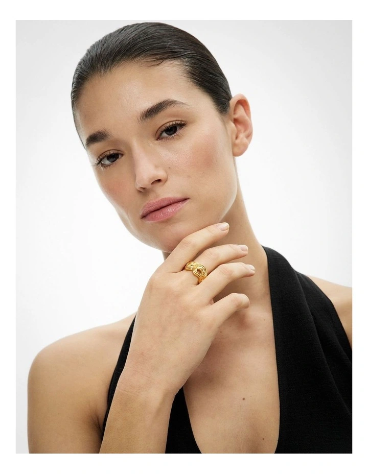 Elsie Ring in Gold image 2