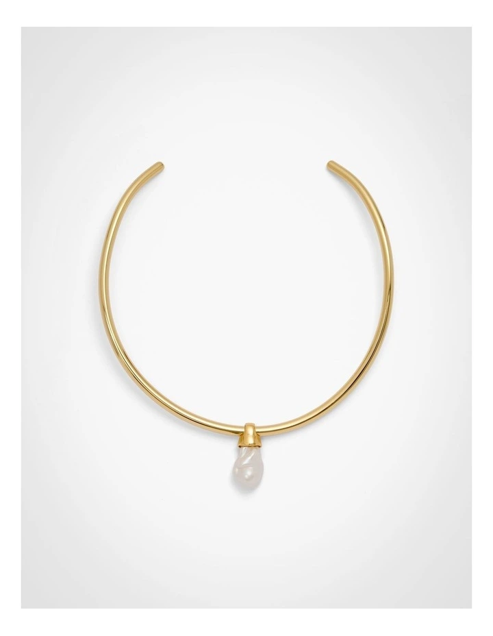 Mira Necklace in Gold image 1