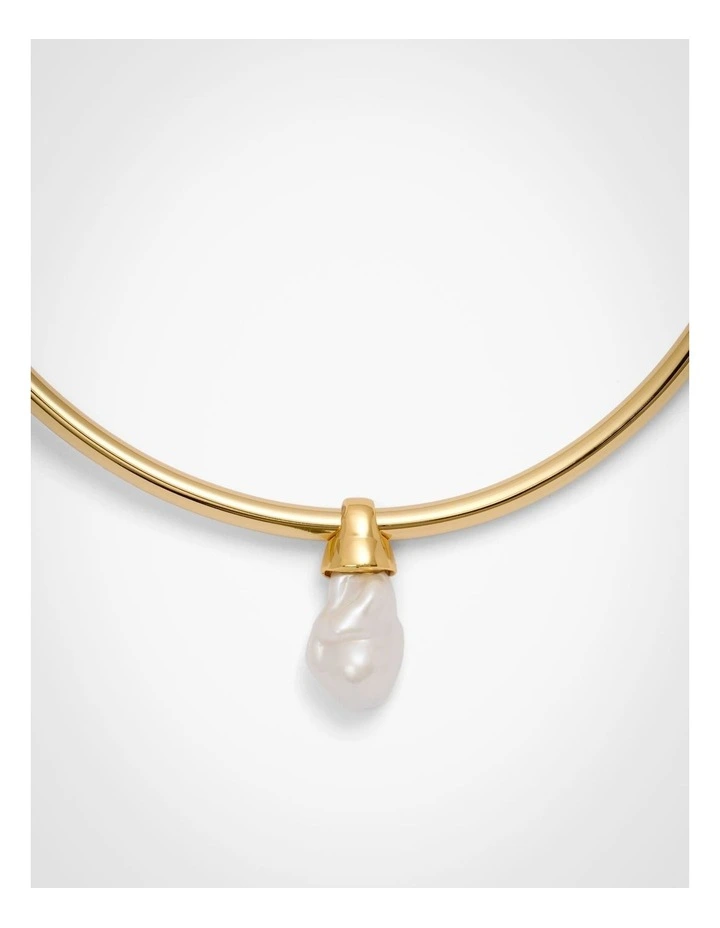 Mira Necklace in Gold image 3