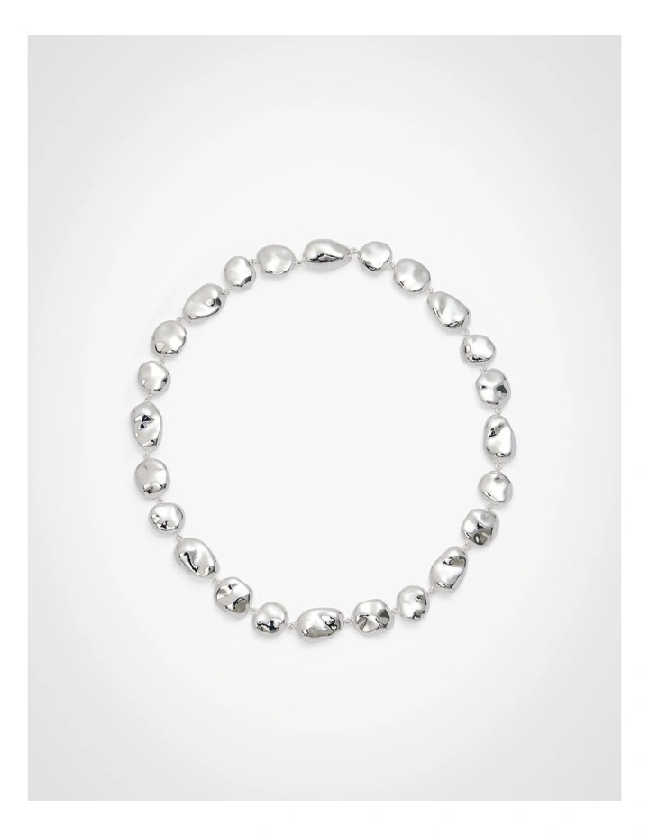 Elena Necklace in Silver image 1