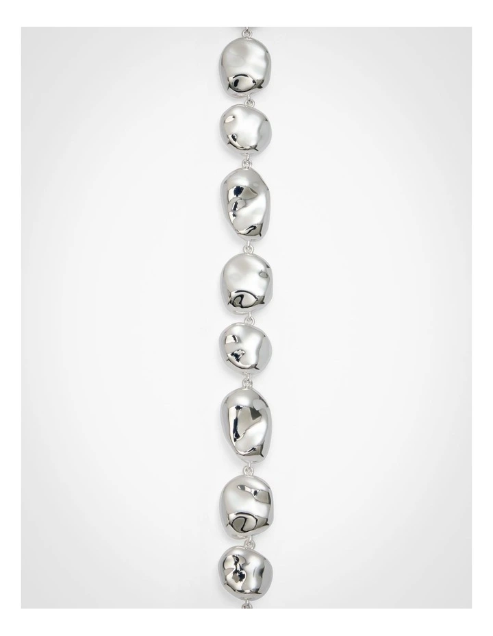 Elena Necklace in Silver image 3