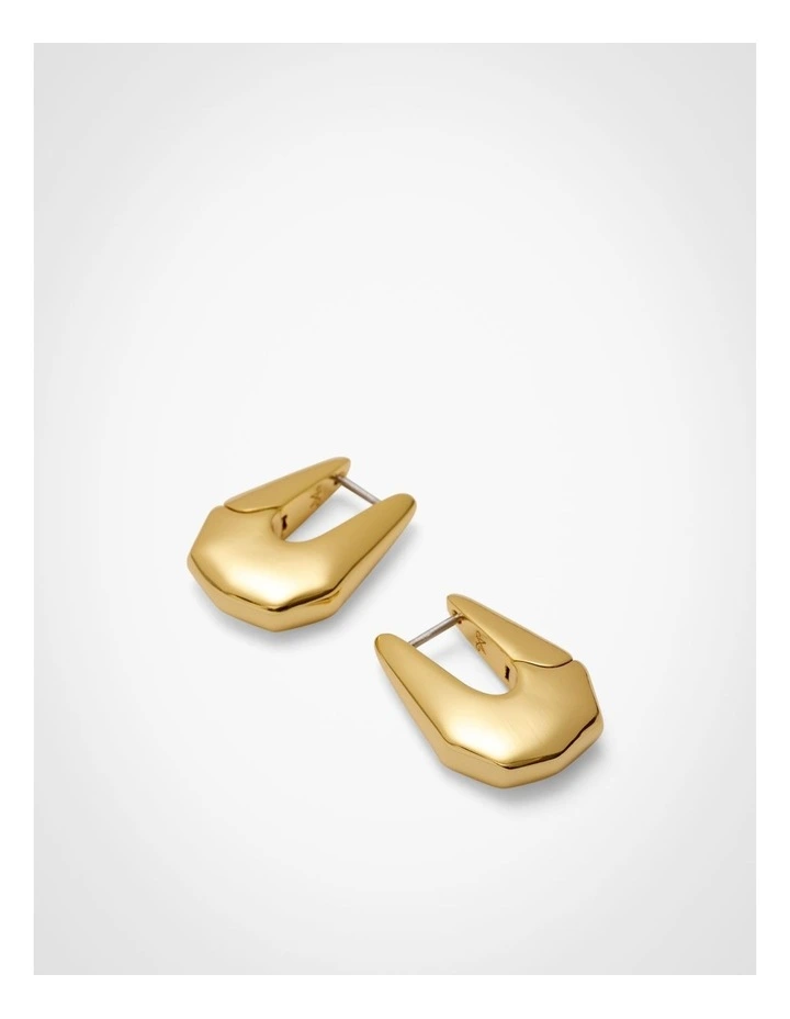 Marli Huggie Earrings in Gold image 5