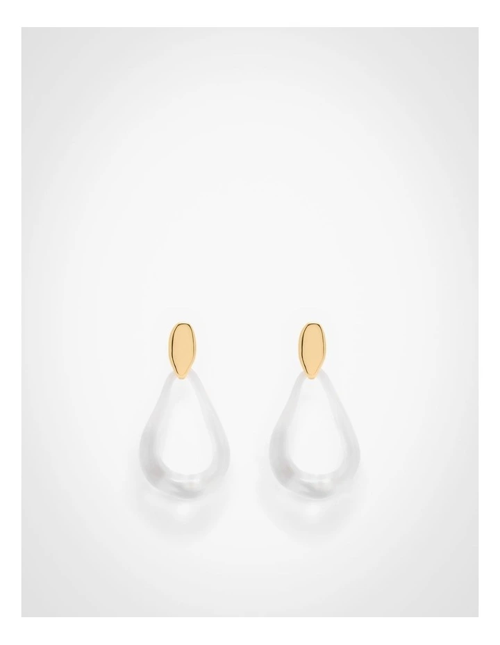 Milou Drop Earrings in Gold image 1