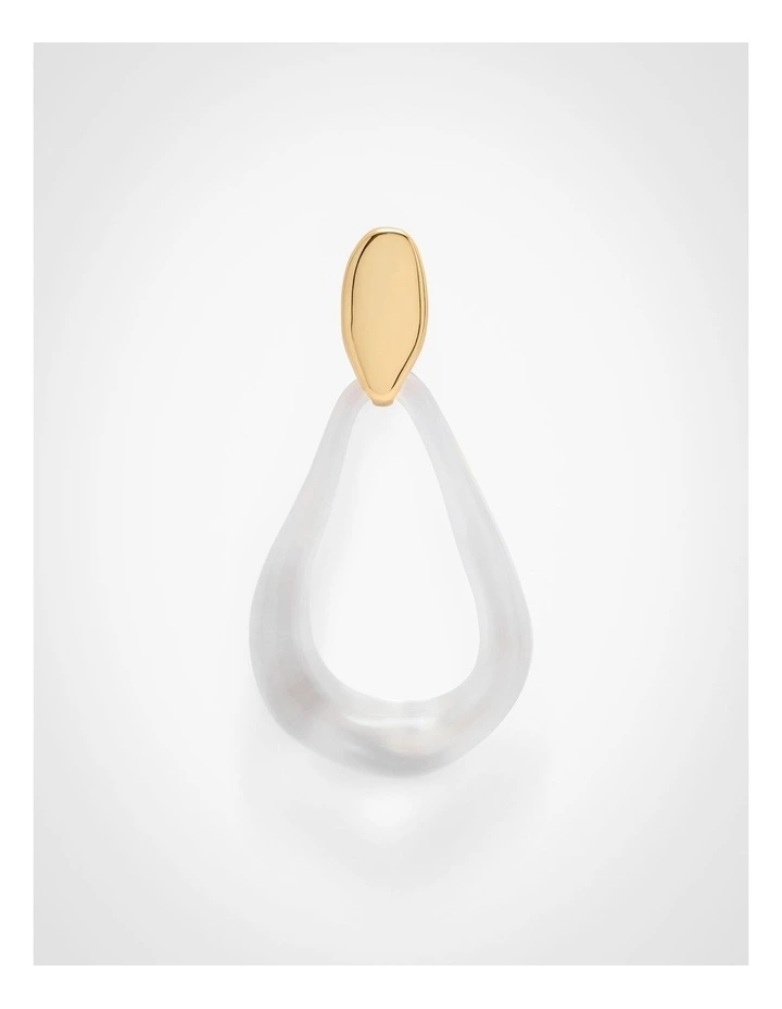 Milou Drop Earrings in Gold image 3