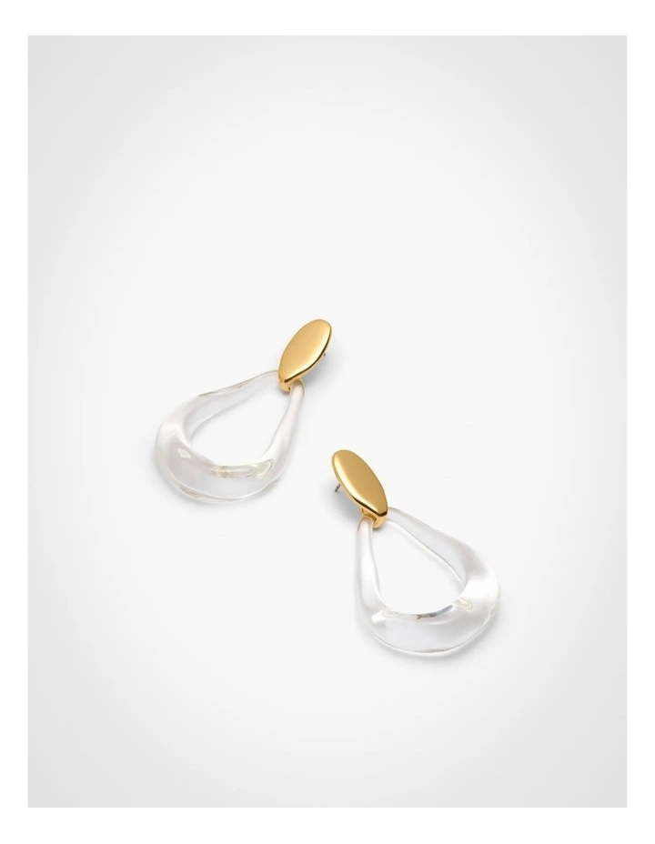 Milou Drop Earrings in Gold image 5