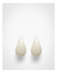 Kai Resin Earrings in Cream