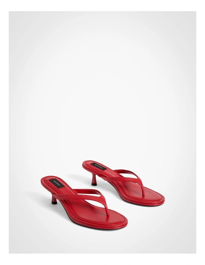 Goldie Heels in Flame Red image 3