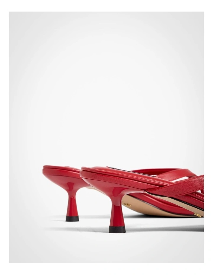 Goldie Heels in Flame Red image 5