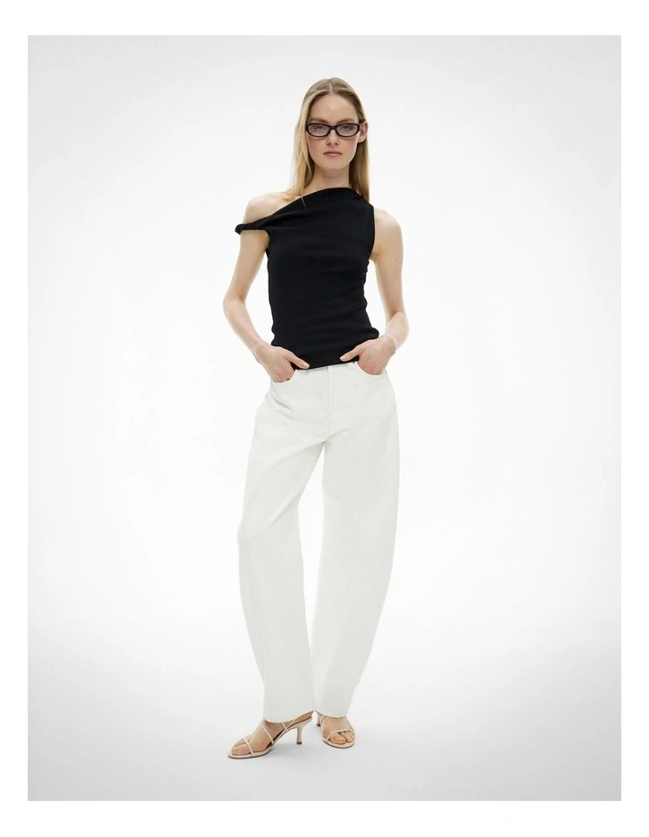 Bobbie Strappy Heels in Chalk image 2