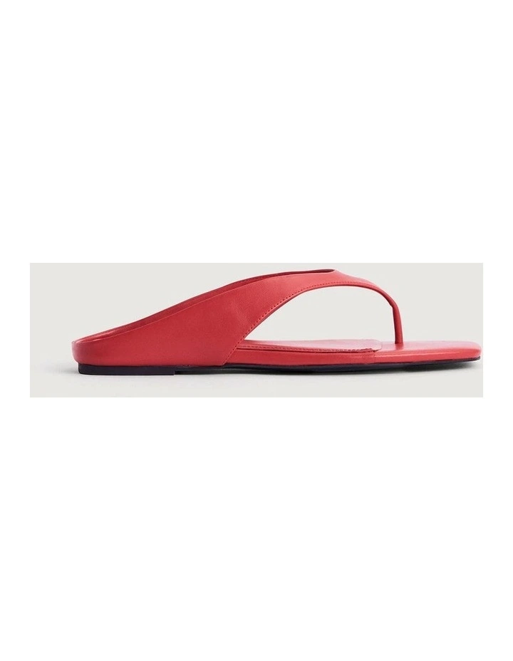 Elana Slides in Flame Red image 3