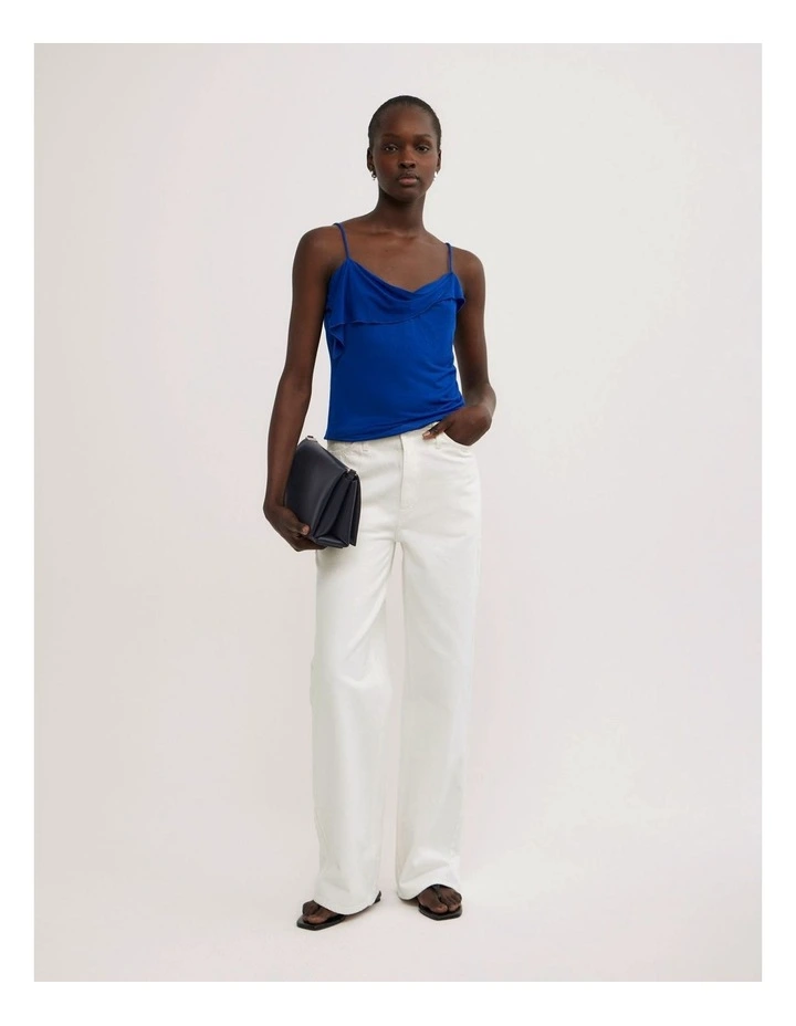 Jersey Twist Camisole in Cobalt image 2