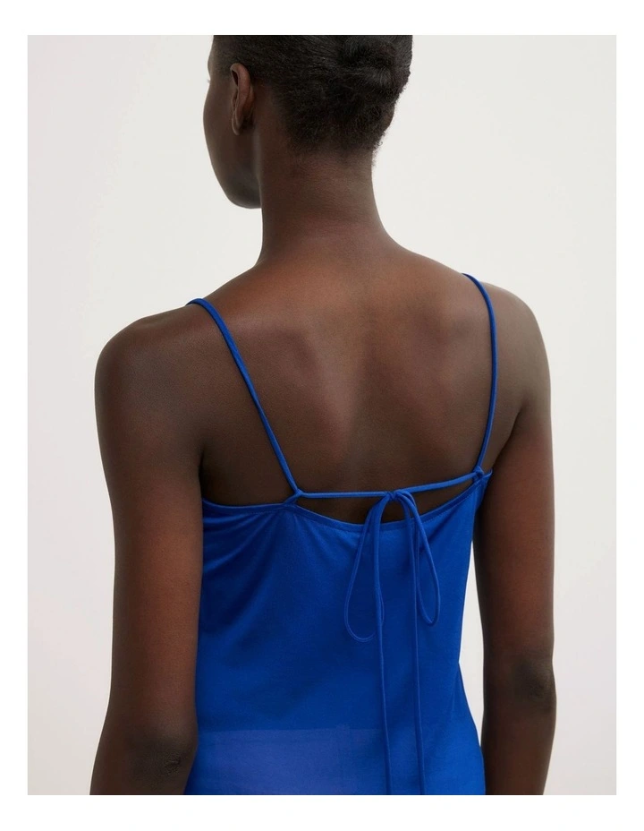 Jersey Twist Camisole in Cobalt image 4