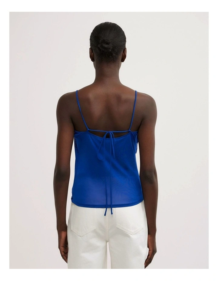 Jersey Twist Camisole in Cobalt image 5