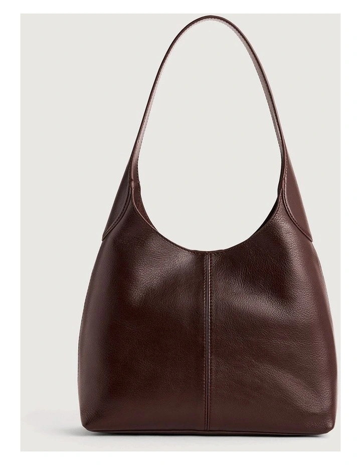 Willow Shoulder Bag in Bitter Chocolate image 3